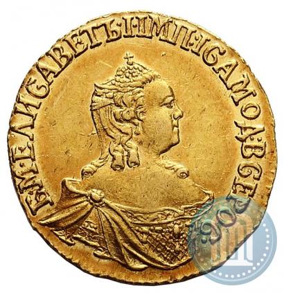 Фото 1 рубль 1756 года  