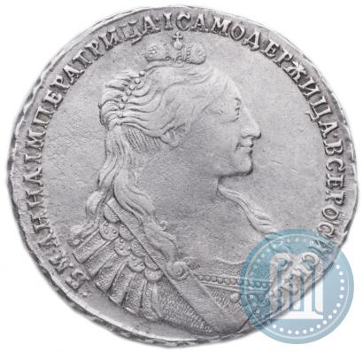 Picture 1 rouble 1735 year  
