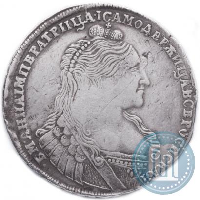 Picture 1 rouble 1737 year  "Type of 1735"