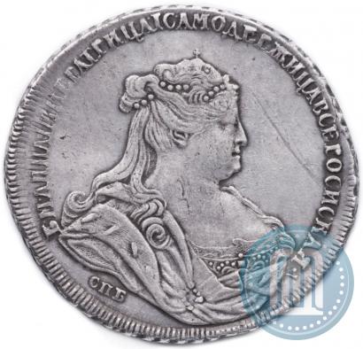 Picture 1 rouble 1738 year СПБ "Petersburg type"