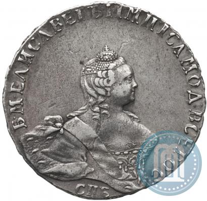 Фото Полтина 1755 года СПБ-IM 
