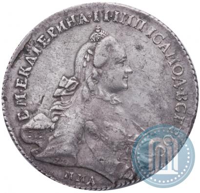 Фото 1 рубль 1762 года ММД-ДМ 
