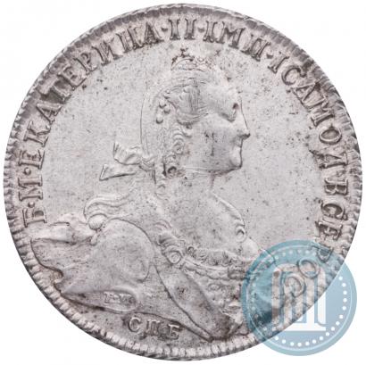 Фото 1 рубль 1774 года СПБ-ФЛ 
