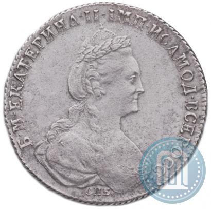 Фото 1 рубль 1780 года СПБ-ИЗ 