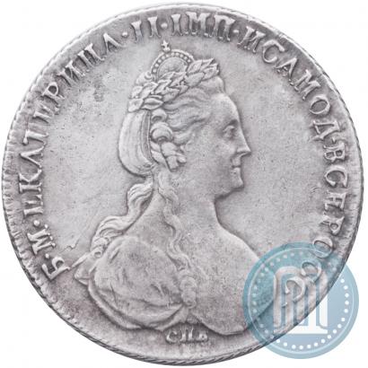 Фото 1 рубль 1781 года СПБ-ИЗ 