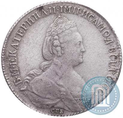 Фото 1 рубль 1783 года СПБ-ИЗ 