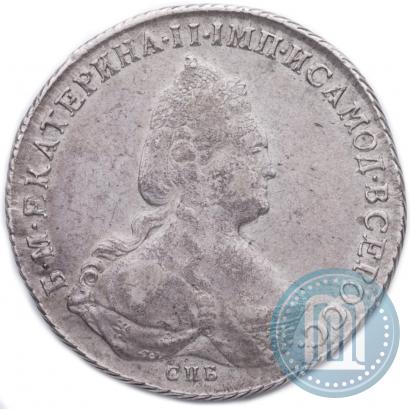 Фото 1 рубль 1787 года СПБ-ЯА 