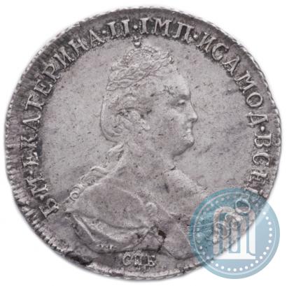 Фото Полтина 1787 года СПБ-ЯА 