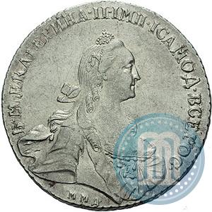 Фото 1 рубль 1768 года ММД-EI 