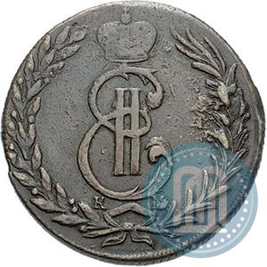 Фото 5 копеек 1772 года КМ 