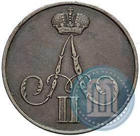 Picture 1 kopeck 1855 year ВМ 