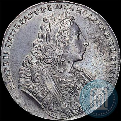 Фото 1 рубль 1729 года  "Тип 1729"