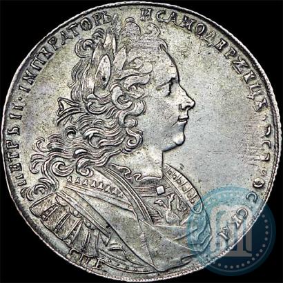 Picture 1 rouble 1727 year СПБ "Petersburg type"