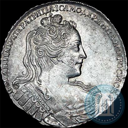 Picture 1 rouble 1730 year  
