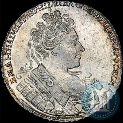 Picture 1 rouble 1731 year  