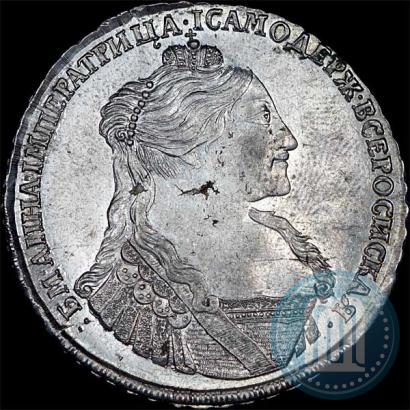 Picture 1 rouble 1734 year  "Type of 1735"