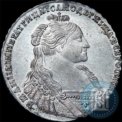 Picture 1 rouble 1735 year  
