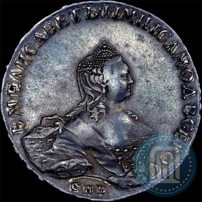 Picture 1 rouble 1755 year СПБ-ЯI 