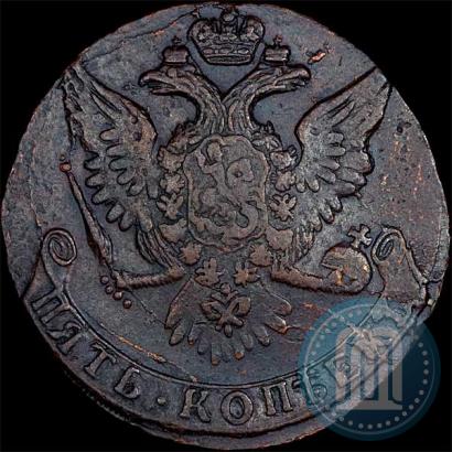 Picture 5 kopecks 1761 year  