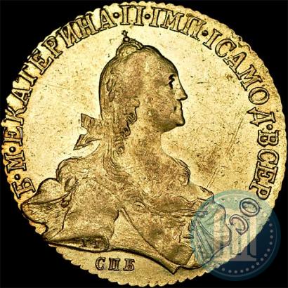 Picture 10 roubles 1769 year СПБ 