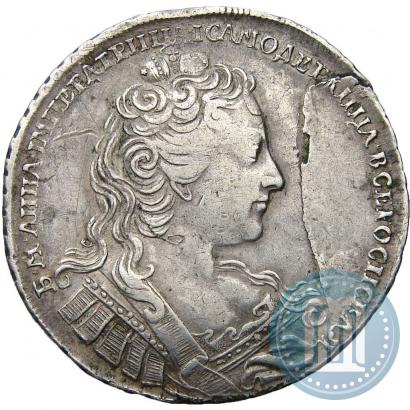 Фото 1 рубль 1730 года  