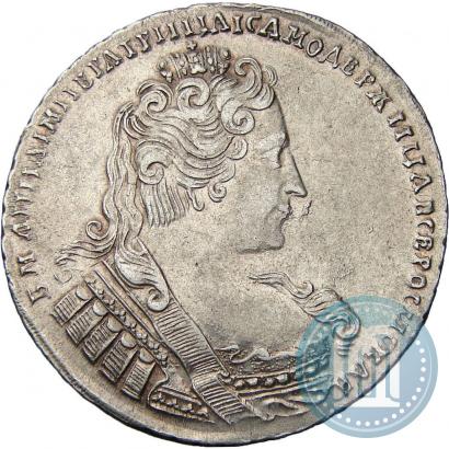 Picture 1 rouble 1733 year  