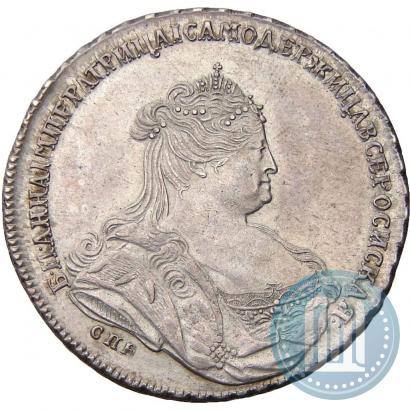 Picture 1 rouble 1738 year СПБ "Petersburg type"