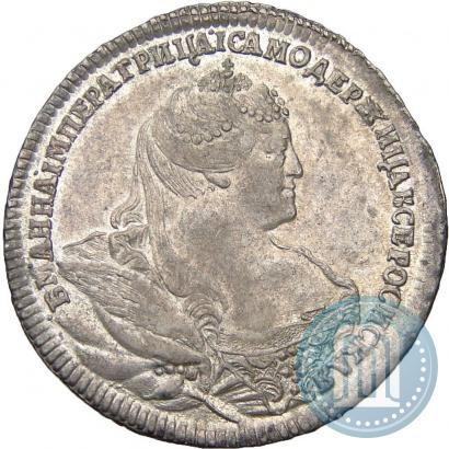 Picture Poltina 1740 year  "Moscow type"