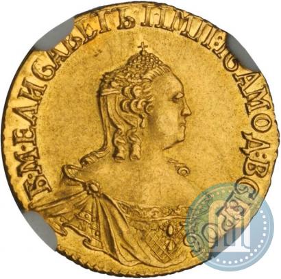Picture 1 rouble 1756 year  