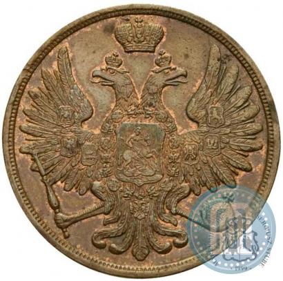 Picture 3 kopecks 1852 year ВМ 