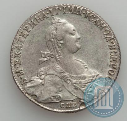 Фото 1 рубль 1774 года СПБ-ФЛ 