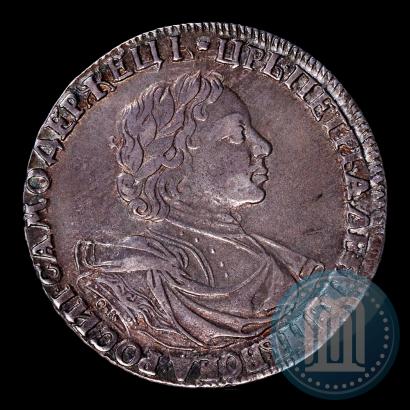 Picture 1 rouble 1719 year OK "Portrait in armour"