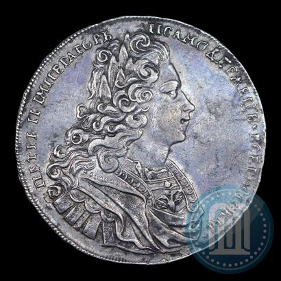 Фото 1 рубль 1727 года  "Московский тип"