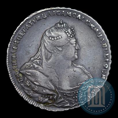 Picture 1 rouble 1738 year  "Moscow type"