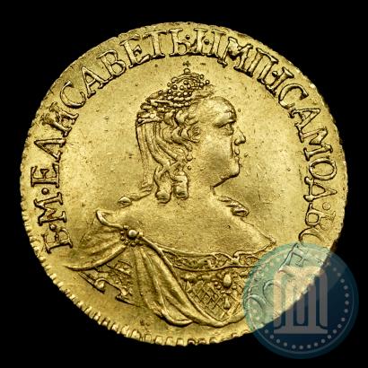 Picture 1 rouble 1757 year  