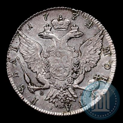 Picture 1 rouble 1774 year СПБ-ФЛ 