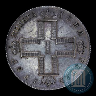 Фото 1 рубль 1797 года СМ-ФЦ "Утяжеленный"