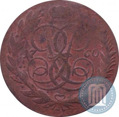 Picture 5 kopecks 1760 year ММ 