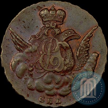 Picture 1 kopeck 1755 year СПБ 