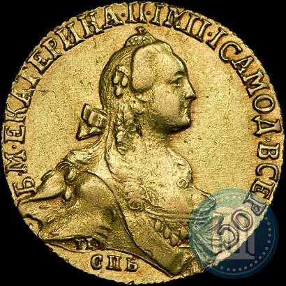 Picture 10 roubles 1768 year СПБ 