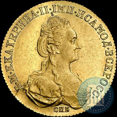 Picture 10 roubles 1780 year СПБ 