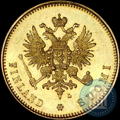 Picture 20 markkaa 1910 year L 