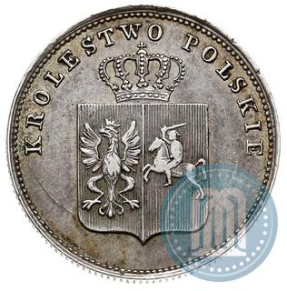 Picture 2 złote 1831 year KG "Polish uprising"