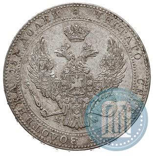 Picture 3/4 roubles - 5 złotych 1840 year MW 