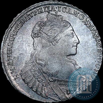 Picture 1 rouble 1734 year  "Type of 1735"