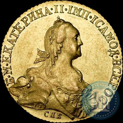Picture 10 roubles 1773 year СПБ 