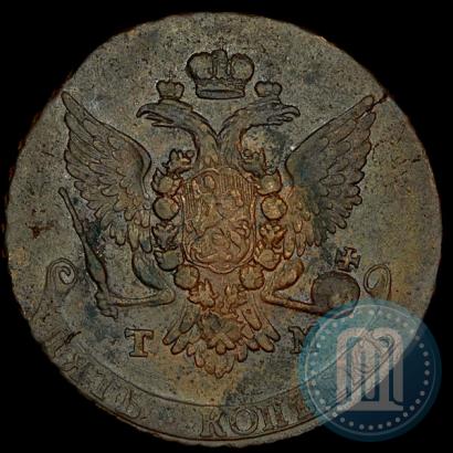 Picture 5 kopecks 1788 year ТМ 