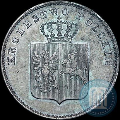 Picture 2 złote 1831 year KG "Polish uprising"