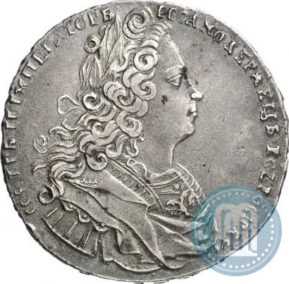 Picture 1 rouble 1728 year  "Type of 1727"