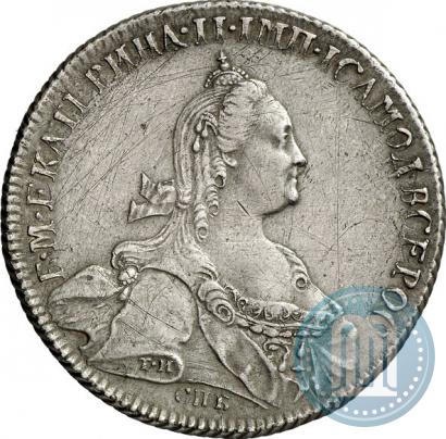 Фото 1 рубль 1776 года СПБ-ЯЧ 